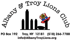Albany & Troy Lions Club logo